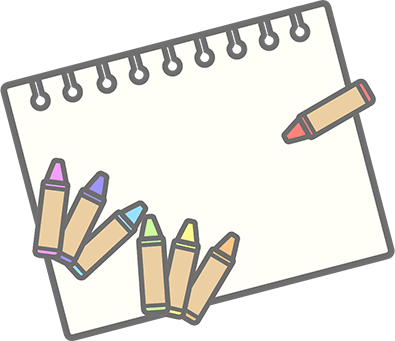 写真：お絵描きセット